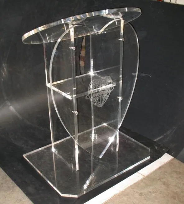 Маленькие дешевые акриловые lectern/plexiglass pulpit/perspex rorum