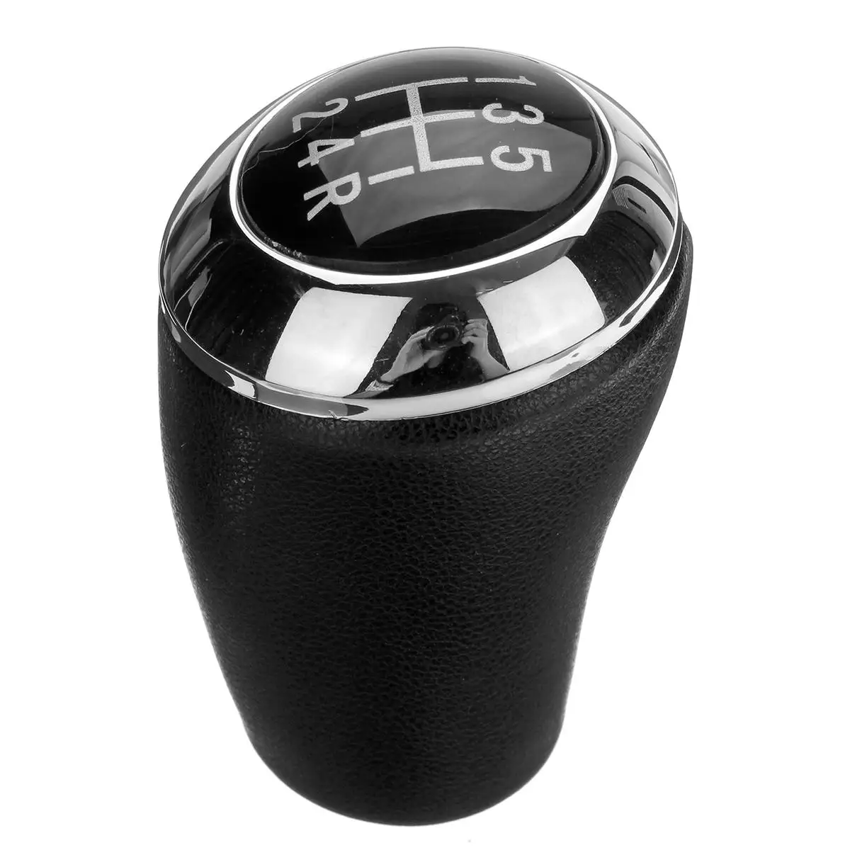 Черный 5 Скорость Автомобильная запчасть руководство Шестерни Цельнокройное кнопка с фиксацией рычаги передач для автомобиля из искусственной кожи для Mazda 3 5 6