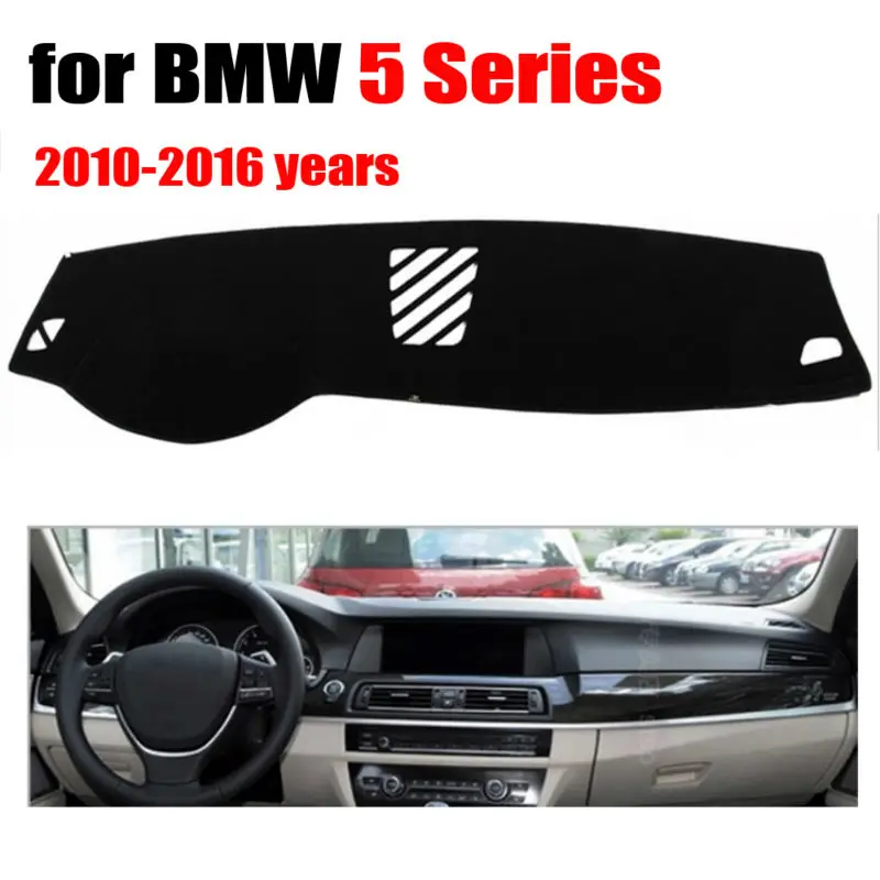 Car dashboard covers mat for BMW New 5 Series 2010 2016 years Left hand