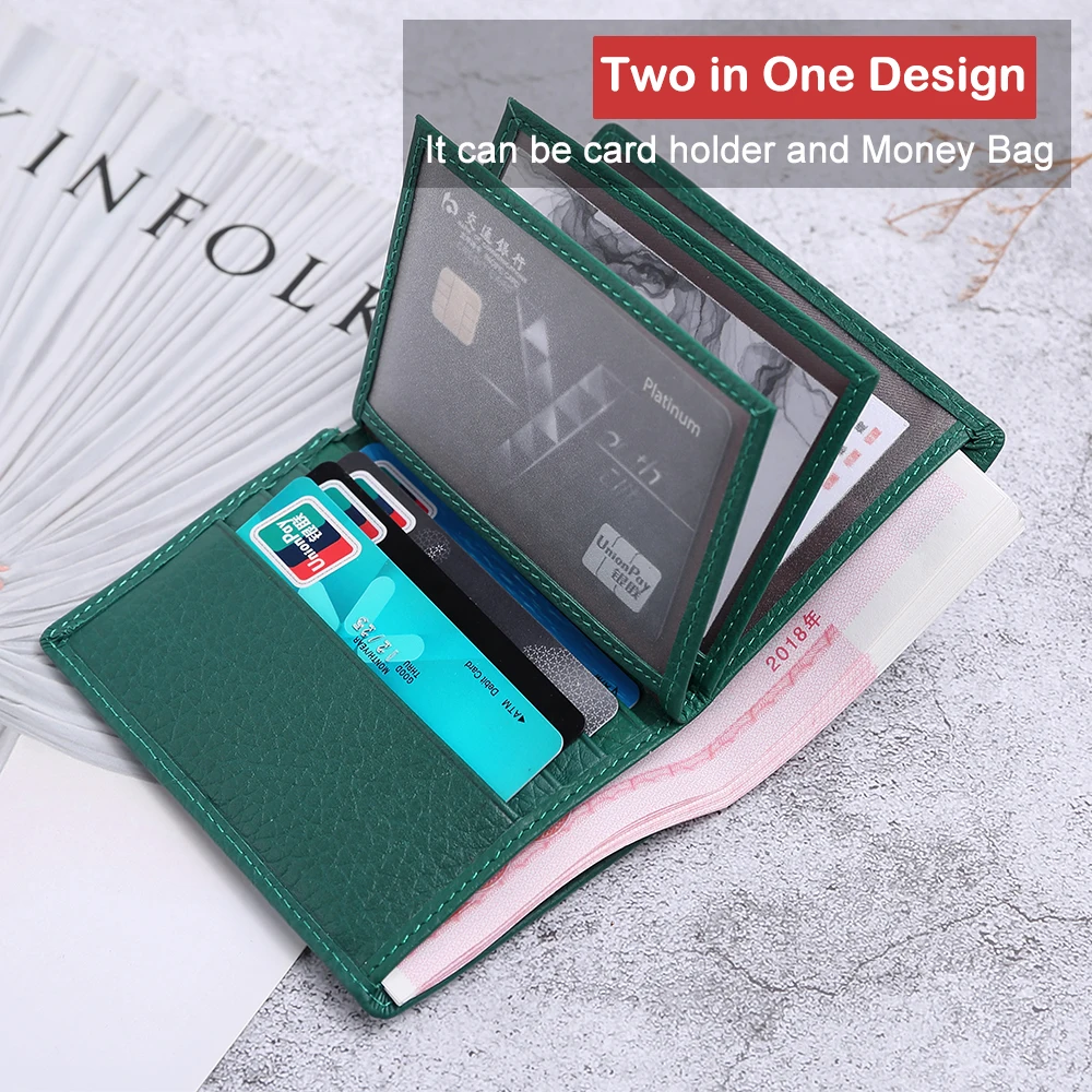 

X.D.BOLO Card Holder Women Wallet Geniuine Leather Credit Card Holder Purses Fashion Female ID Card Wallets by 8 Colors as gift