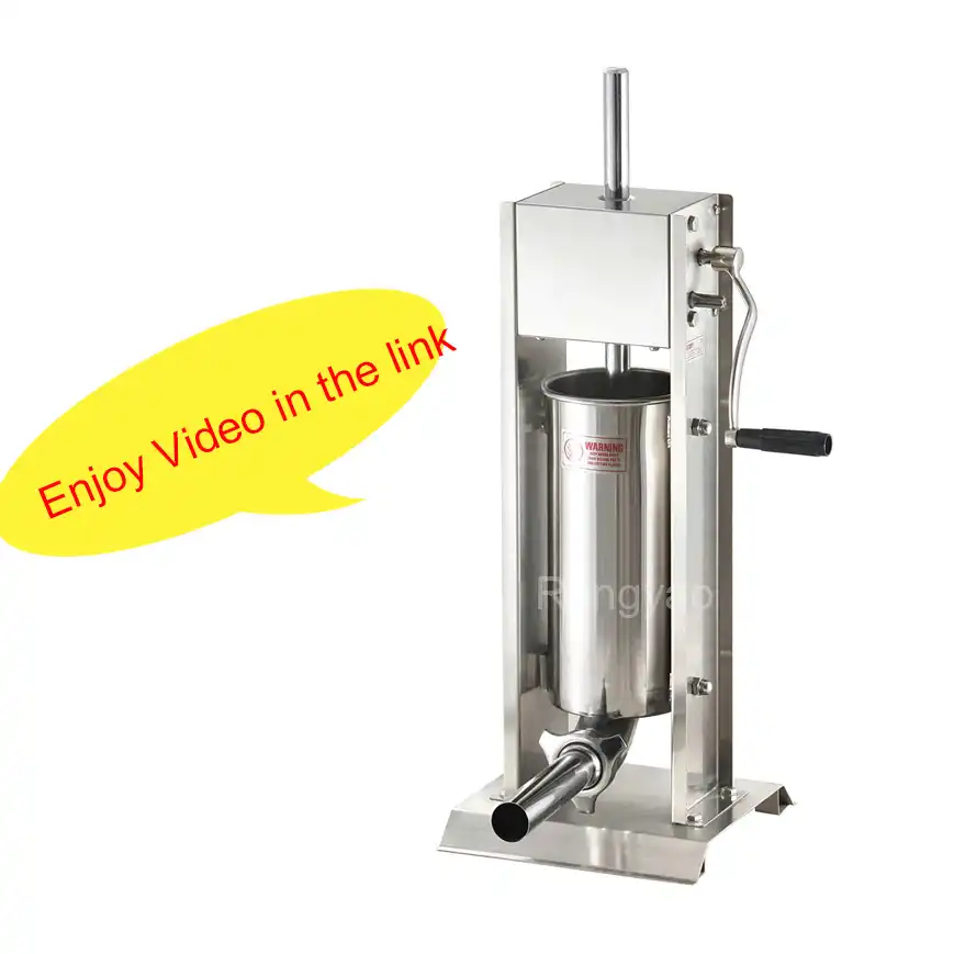 Commercial Sausage Stuffers 4.8L Sausage Stuffer Maker Meat Filler