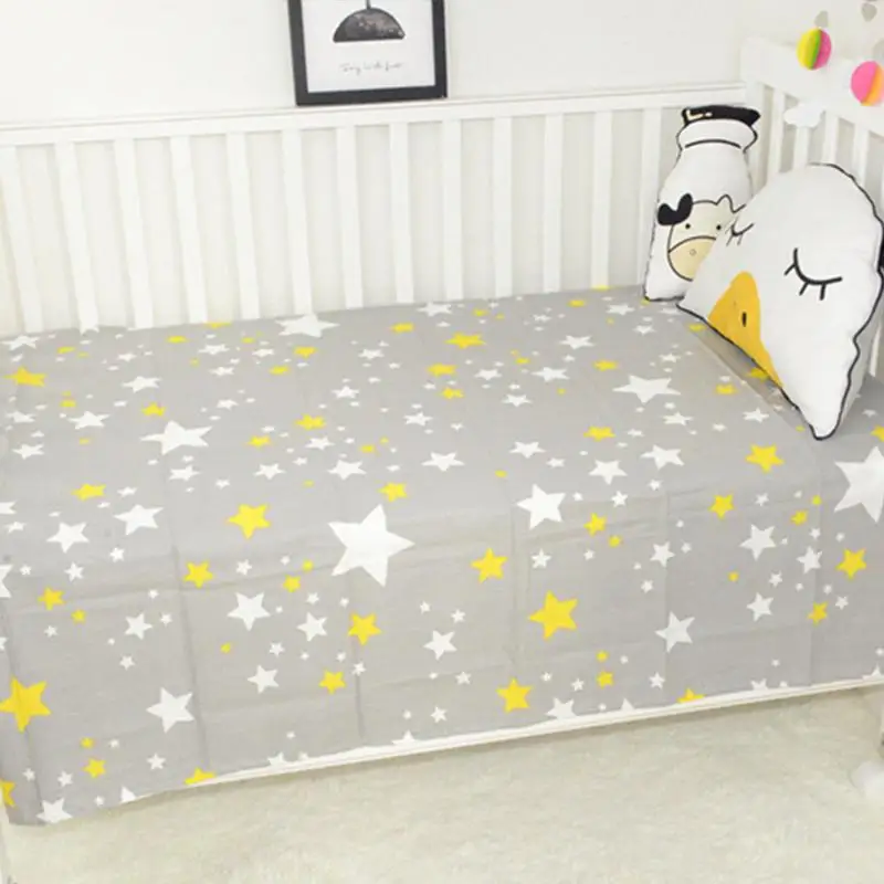 Online 3 Piece Set Anak Bayi Kartun Tempat Tidur Bayi Set Tempat Tidur Murni Kapas Anak anak Crib Sheet Selimut Penutup Sarung Bantal Tanpa filler