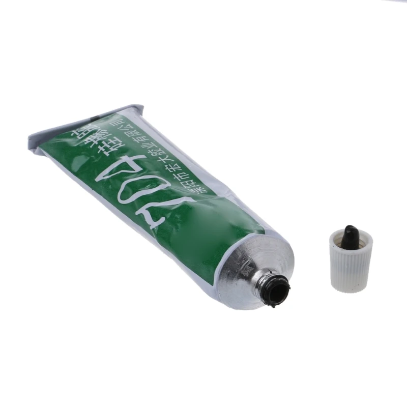 

1PCS 704 Fixed High Temperature Resistant Silicone Rubber Sealing Glue Waterproof Black