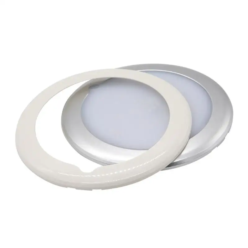 

RV Roof Ceiling Cabin Light Waterproof IP67 4LED Lights Touch Adjustment Brightness for Ship Touch Dimming Camper Interior Lamp