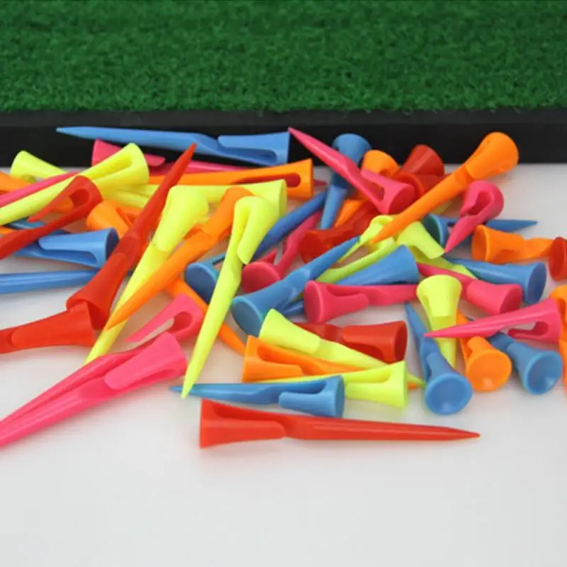 جديد 1 قطعة الأظافر تيز غولف تيز ل كرة جولف مستقرة إكسسوارات الغولف البلاستيك قابلة لإعادة الاستخدام كرة جولف الأظافر لون عشوائي #1116