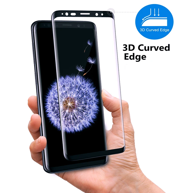 3D Curved For Samsung Galaxy Note 9 Case Protective Glass Cover S9 S8 Plus S10 5G Tempered Protection |