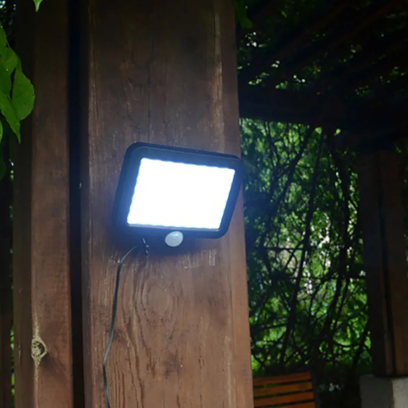 56 LED Outdoor Solar Wall Light PIR Motion Sensor Solar Lamp Waterproof Infrared Sensor Garden Light