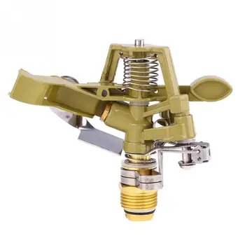 

Hot 360 Degree Zinc Alloy Water Irrigation Sprayer Sprinkler For Garden Yard Lawn 1/2 Inch 3/4 Inch Optional