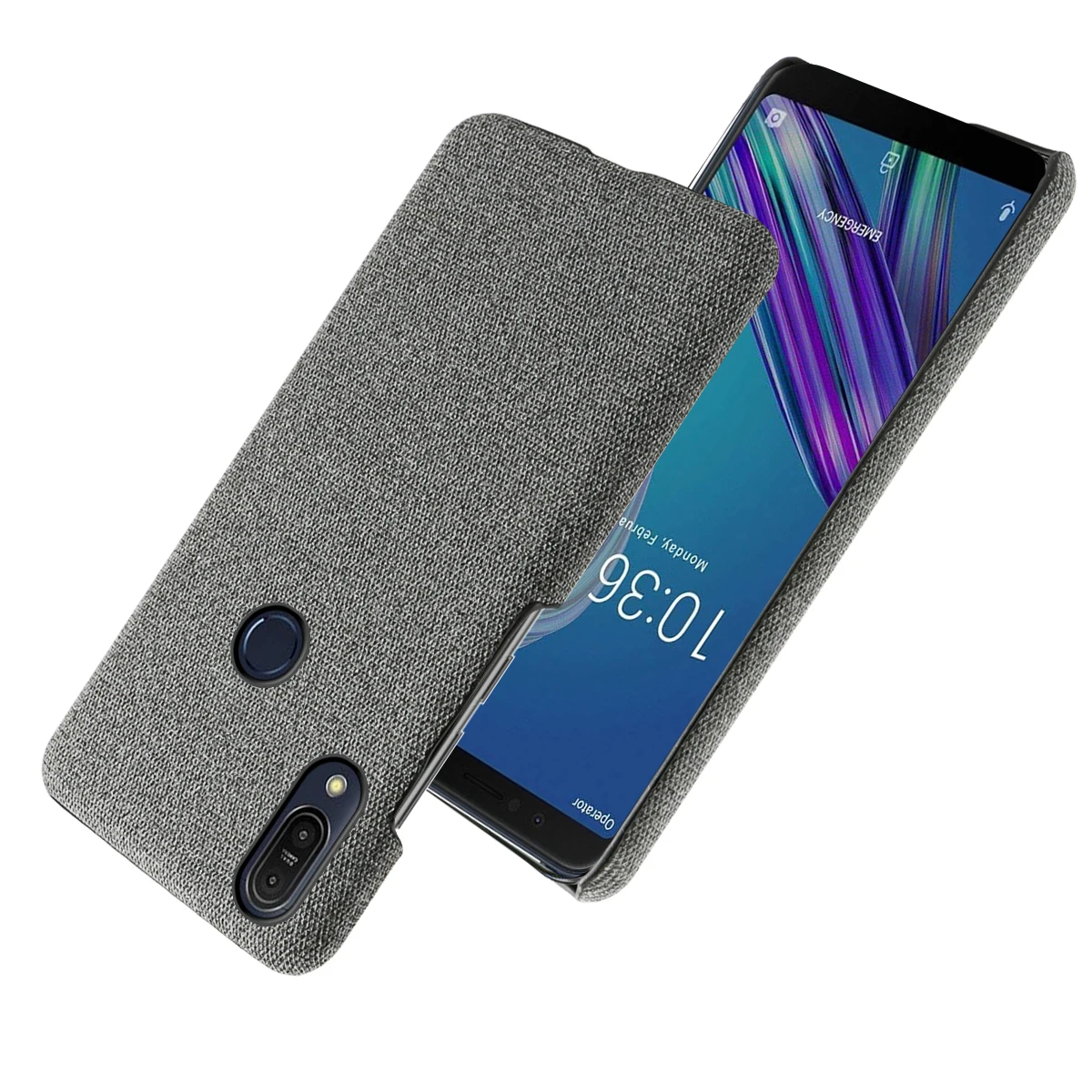 Для Asus Zenfone Max Pro M1 ZB602KL ZB601KL чехол тонкий тканевый жесткий чехол против царапин для Asus ZB602KL ZB601KL чехол