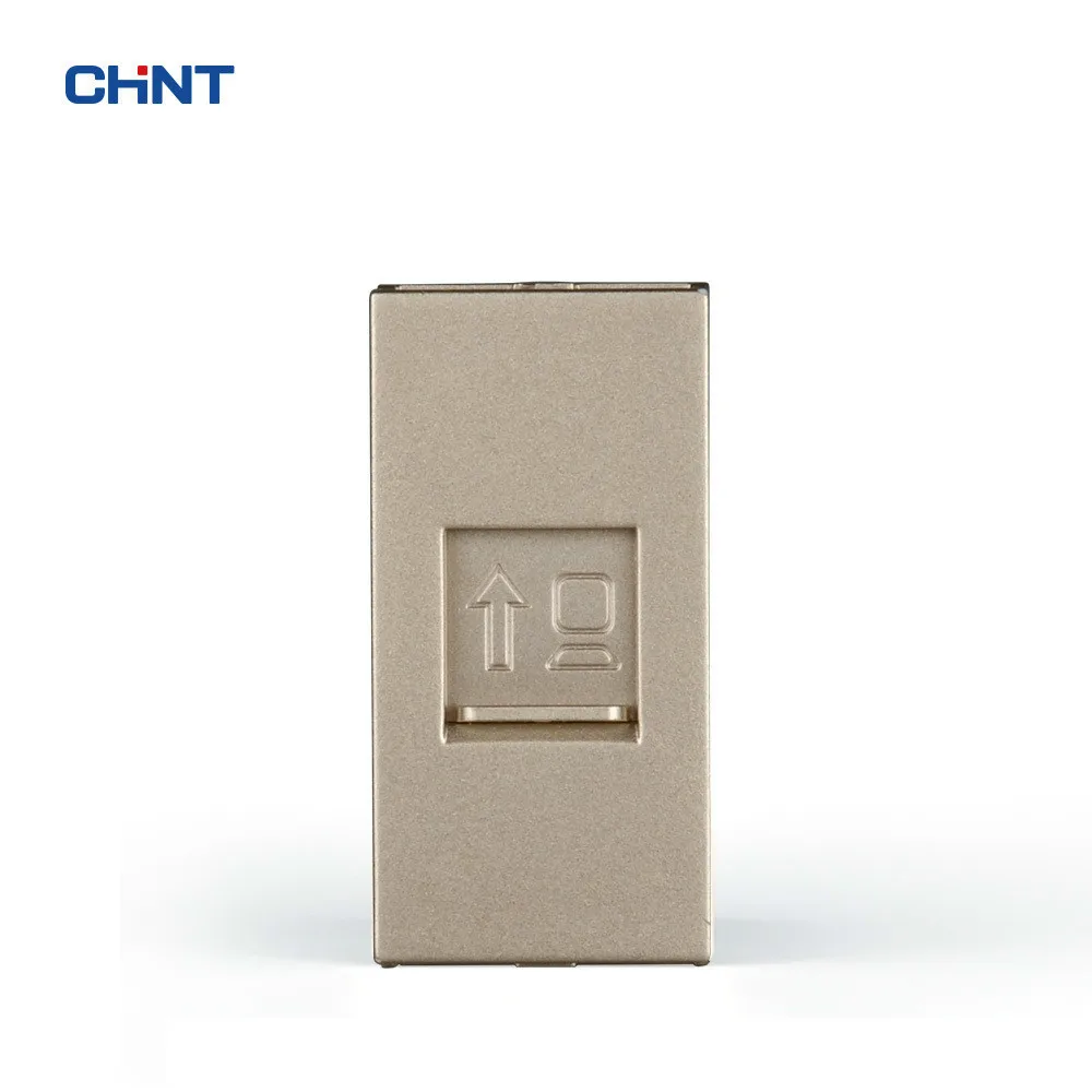 

CHINT Network Socket 120 Type 9L Wall Switch Socket Function Key Computer Socket Switch Group Combine Modular