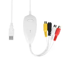 USB 2,0 конвертер для карт видеозахвата Быстрый рекордер аудио адаптер для DVD/ПК/ноутбука Горячая