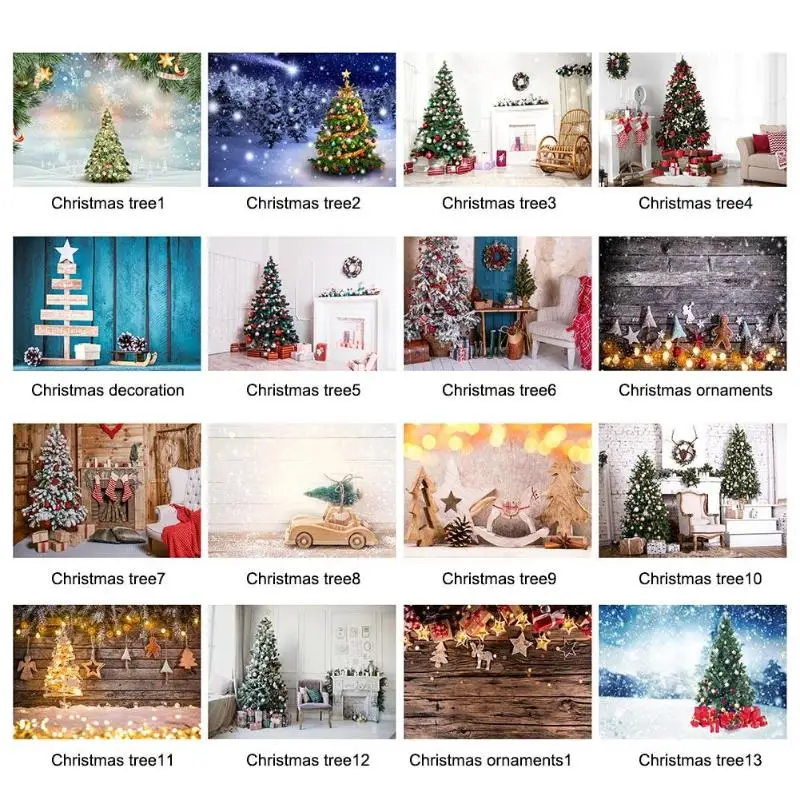 

ALLOYSEED Photo Studio Background Christmas Theme Digital Photography Background Cloth 1.9*1.5m Photo Studio Backdrop Accessorie