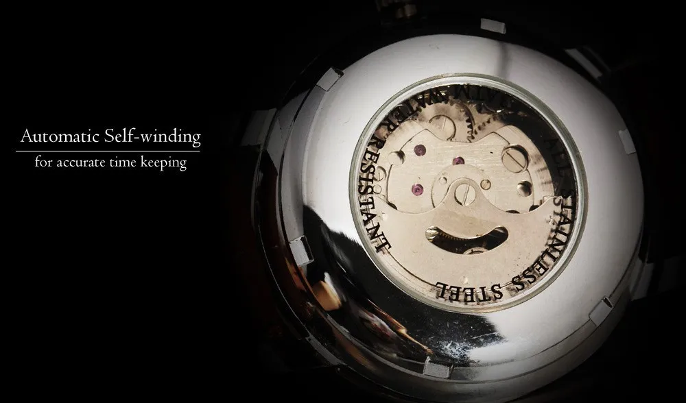WINNER часы мужские роскошные брендовые автоматические часы мужские слои Автоматическая Дата Круглый циферблат Кожаный ремешок Военные механические часы с скелетом