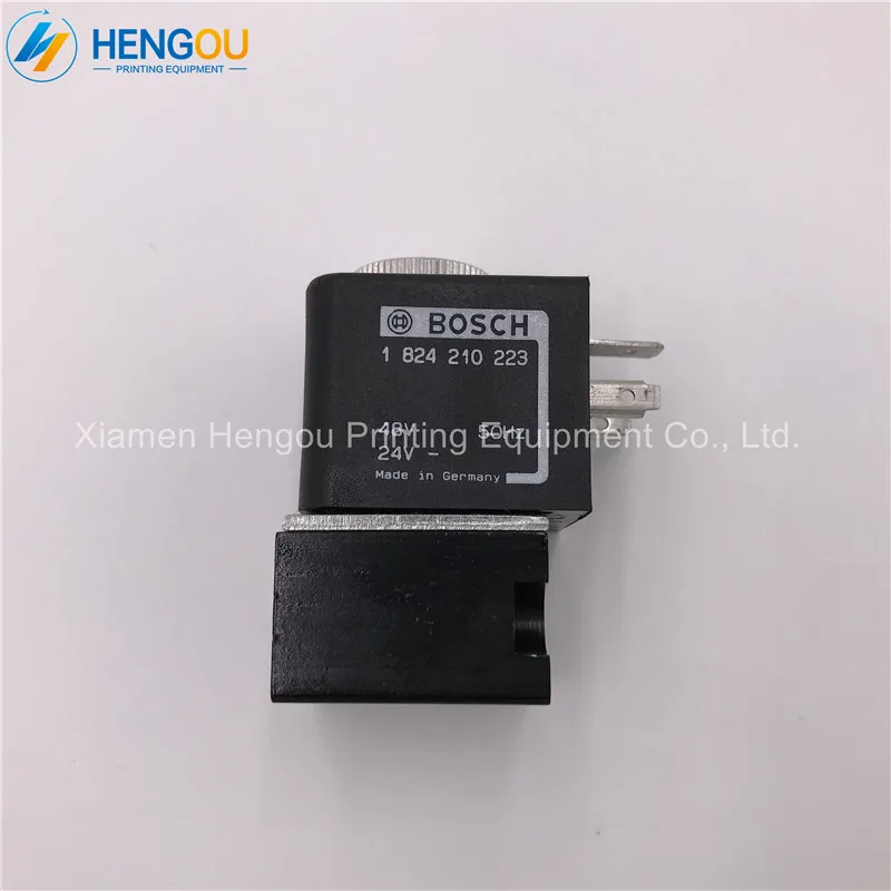 

2 pieces free shipping Solenoid Valve Head 98.184.1051 Black SM102 CD102 offset Printing Machine Parts