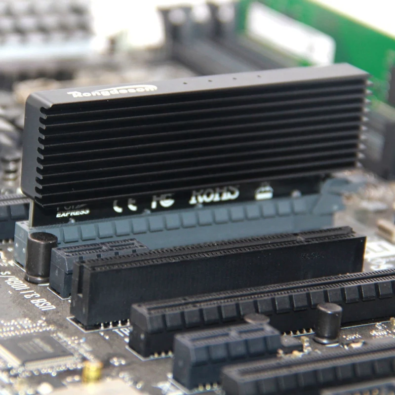 M.2 NVMe SSD NGFF к PCIE 3 0X16 адаптер M ключ интерфейс карты Suppor PCI Express 0x4 2230 2280 Размер m.2