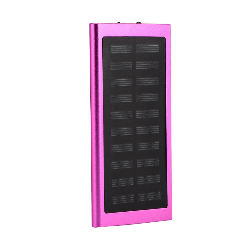 5V 2A Solar LED Portable Dual USB Power Bank 5x18650 External Battery Charger DIY Box