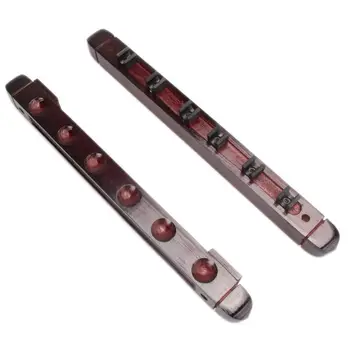 

Billiard Pool Wall Mount Hanging 6 Cue Sticks Wood Rack Holder for Snooker
