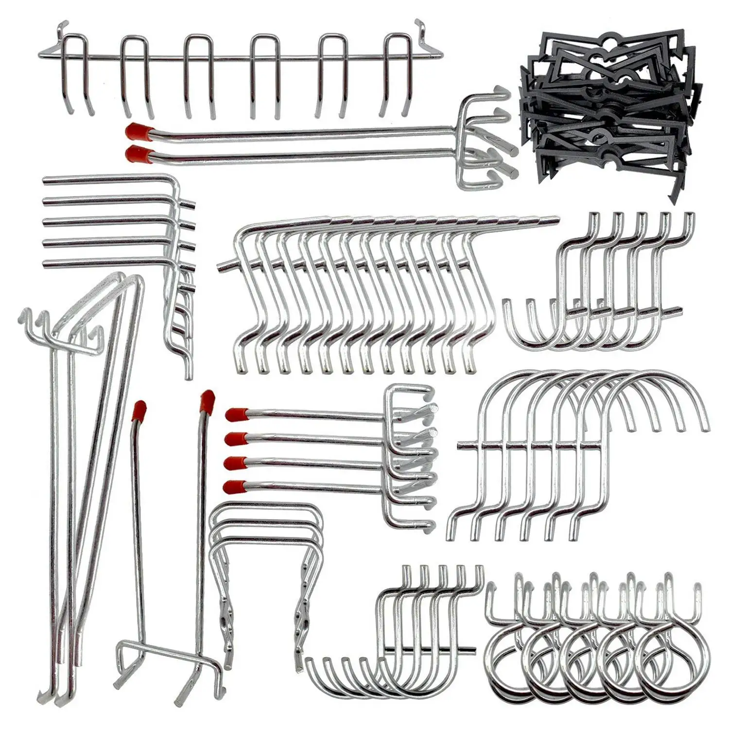 Промо акция! Pegboard Крючки ассортимент 102 шт Peg Hook организация|Крючки и