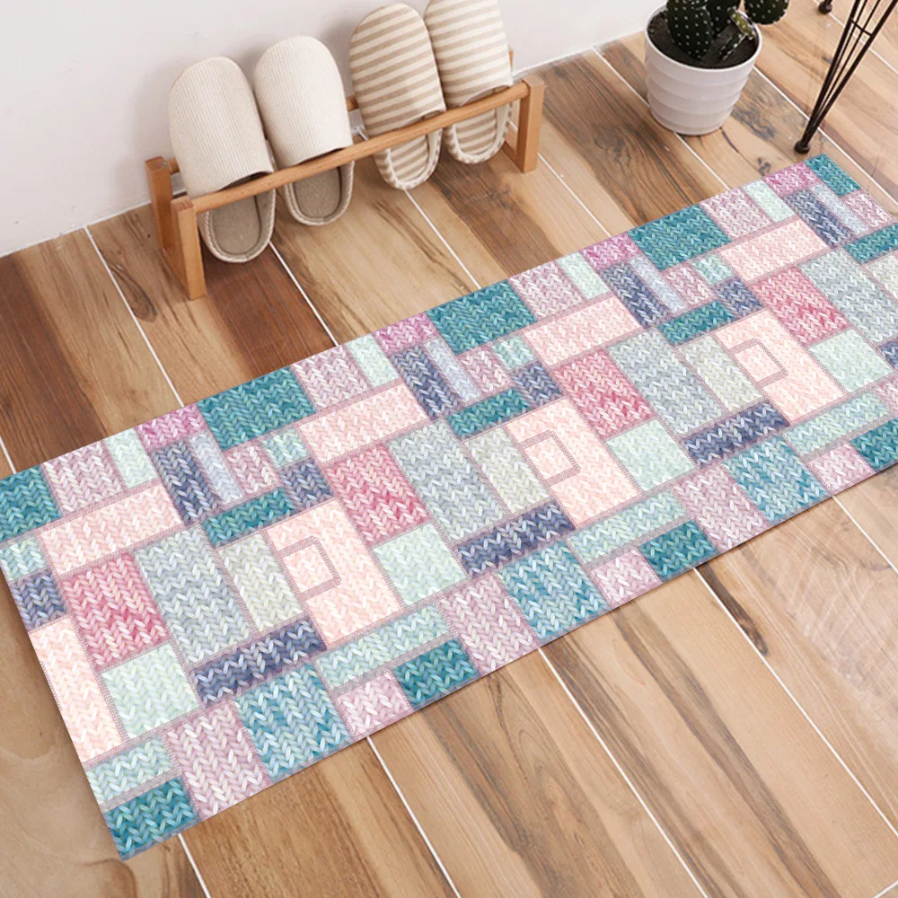 

25*100cm 3 Pieces Colorful Stairs Steps Posted Panel Pattern Self-Adhesive to Doormat Non-Slip Household Stuck Home Decor