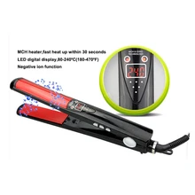 Лучшая отрицательных ионов MCH быстрый нагрев прямые выпрямления волос двойного использования электрическая плойка