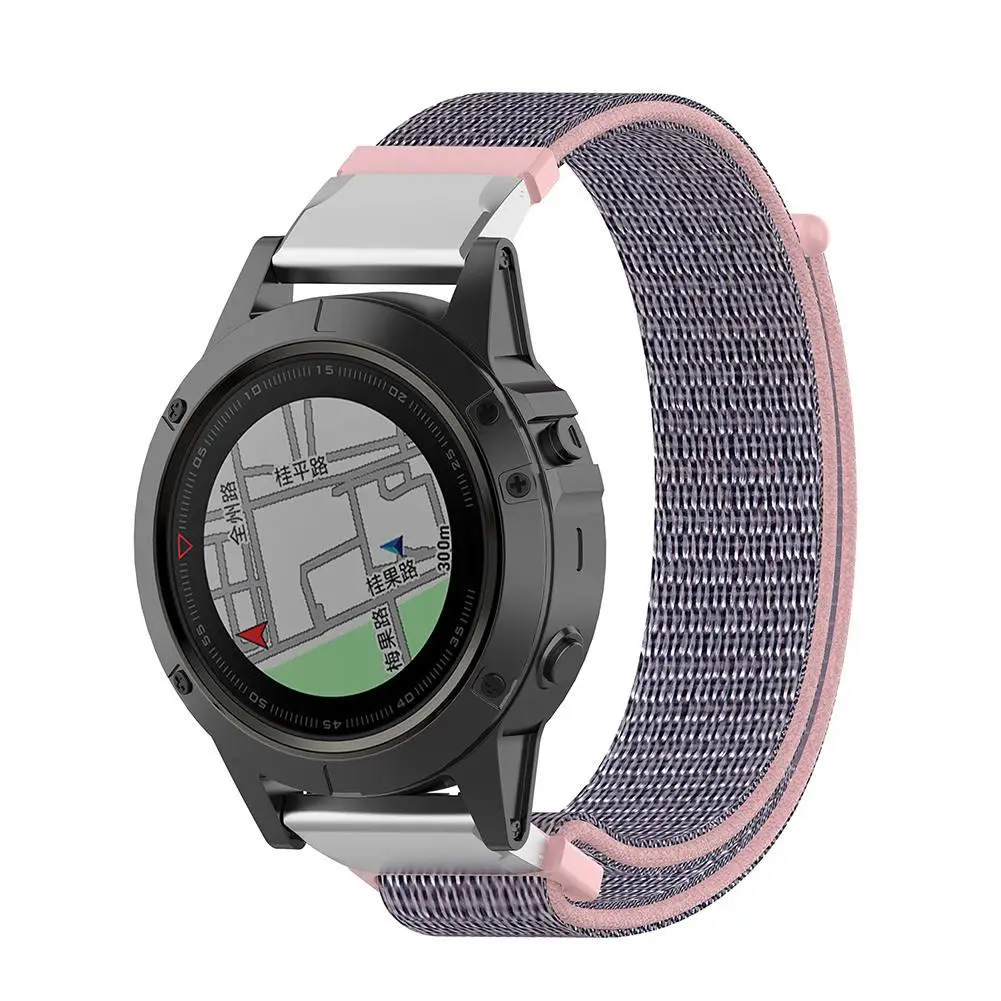 Для Garmin Fenix 5 Forerunner 935 Quatix сапфир подход S60 Quick Release нейлон спортивные группы ремешок
