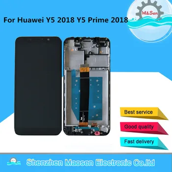 

Original M&Sen For Huawei Y5 Prime 2018 DRA-L01/DRA-LX2 LCD Screen Display+Touch Panel Digitizer Frame Y5 2018 DRA-LX2/ DUA-LX2/