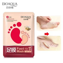 2 шт = 1 пара ног средство по уходу, Медовое для ног отшелушивающая маска для ног носки для педикюра увлажняющий лосьон для рук пилинг стопы носки для спа