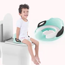 Детские Туалет Горшок детский горшок для мальчиков и девочек путешествия горшок обучающее сиденье милые Портативный унитаз детского стульчика писсуар горшок