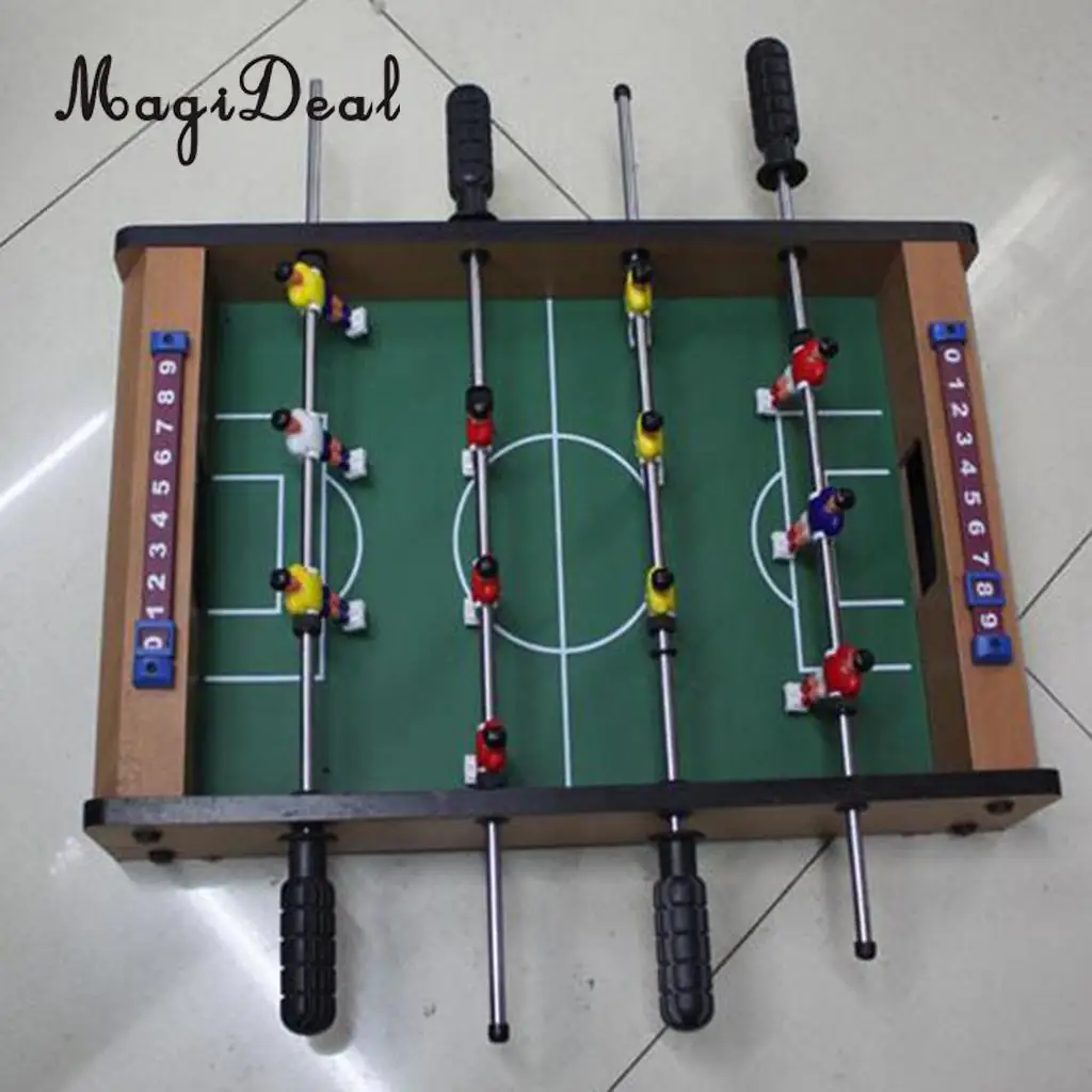 Mini Foosball Table Top , Mini Football Game Table for Kids Soccer Game Indoor Games for Parent-child Game, Fun All