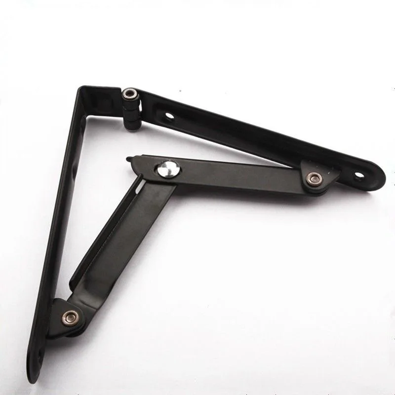 

Metal Multipurpose Triangle Folding Shelf Bracket Bench Table Support Mount