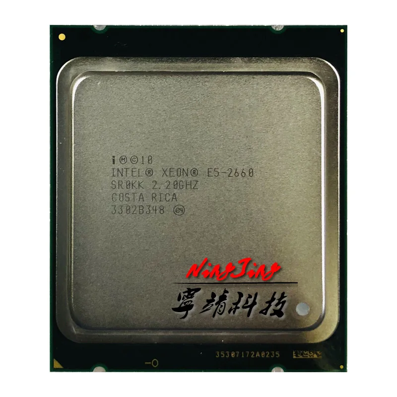 Процессор Intel Xeon E5-2660 E5 2660 2,2 ГГц Восьмиядерный шестнадцп 20 м 95 Вт LGA 2011