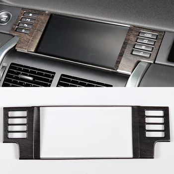 

Oak Grain ABS Chrome Navigation Decorative Frame Trim For Land Rover Discovery Sports 2015-2018 Car Accessories