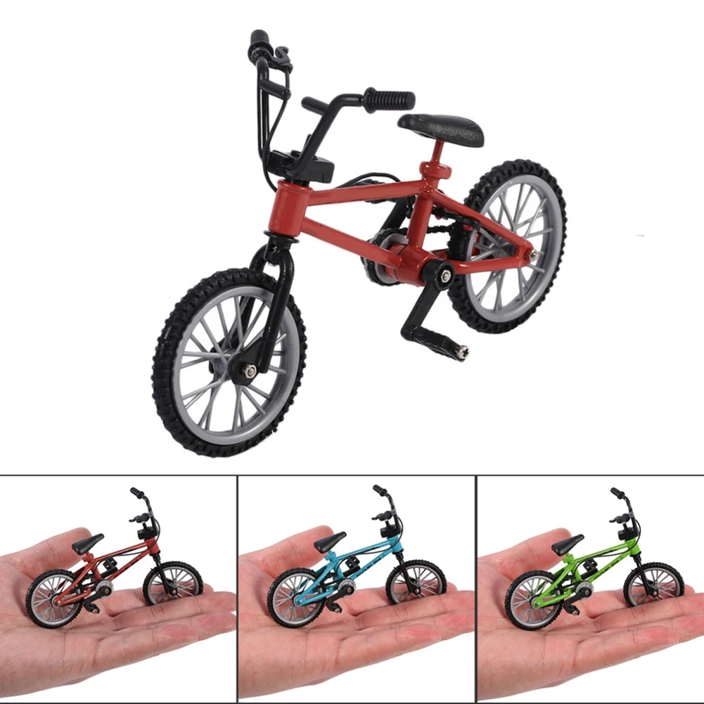 

Finger Bike Functional Nini Mountain Sport Bike Miniature Metal Toys Game For Kids Boys Red 1PC