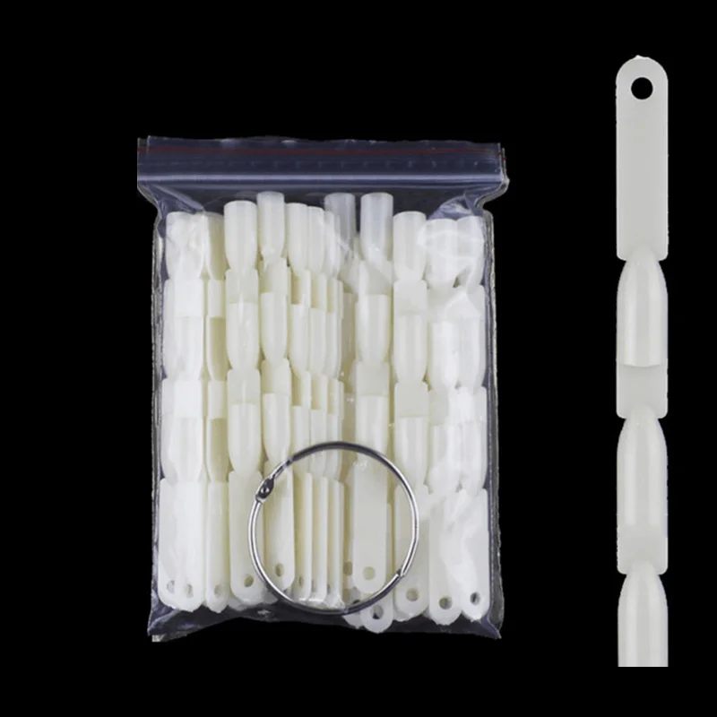 

Nail Swatches False Display Art Fan Wheel Polish Practice Pop Tip Sticks # 1