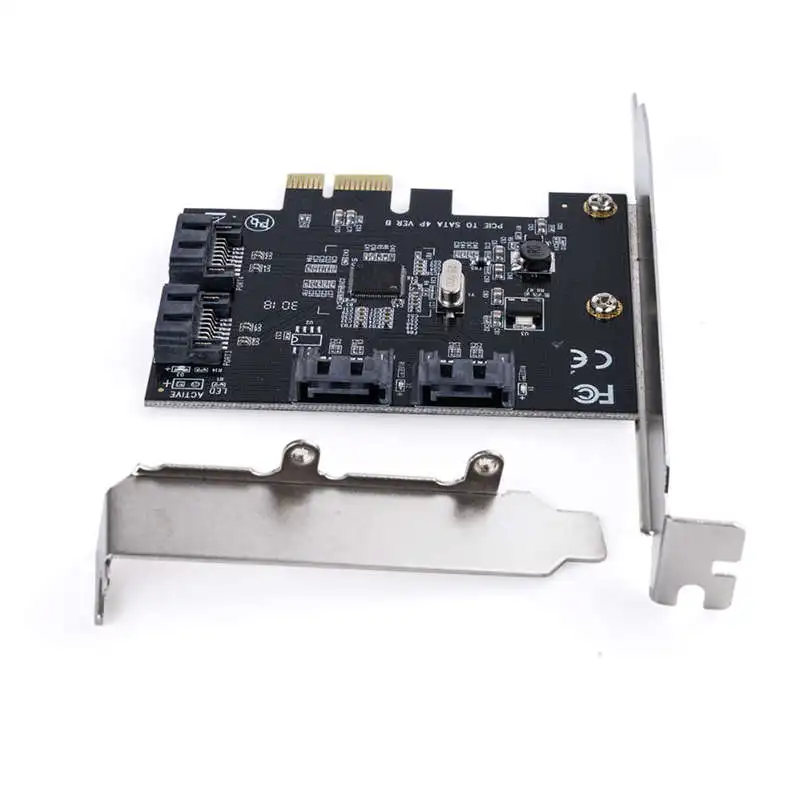  Orico 4 puertos Sata 30 Pci-E a Usb3.0 tarjeta de expansión exprés Usb 30 6gb S velocidad PCI adapt
