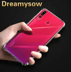 ТПУ силиконовый чехол для huawei Nova4 3i 3 P30 P20 Lite Коврики 10 20 Lite прозрачный антидетонационных Подушка безопасности Обложка Honor 8A 8X 9i 9 lite