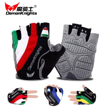 

bike gloves bicycle mtb cycling gloves bicicleta short guantes ciclismo lycra Spandex half sports Cotton nylon linen Riding men