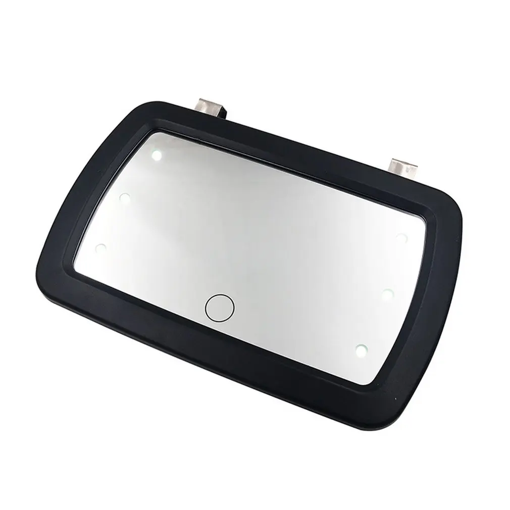 

Car Visor Mirror Universal Makeup Folding Vanity Mirror Cosmetic Clip-on Sun-shading Mirror for Car Truck SUV Rear View Mirror