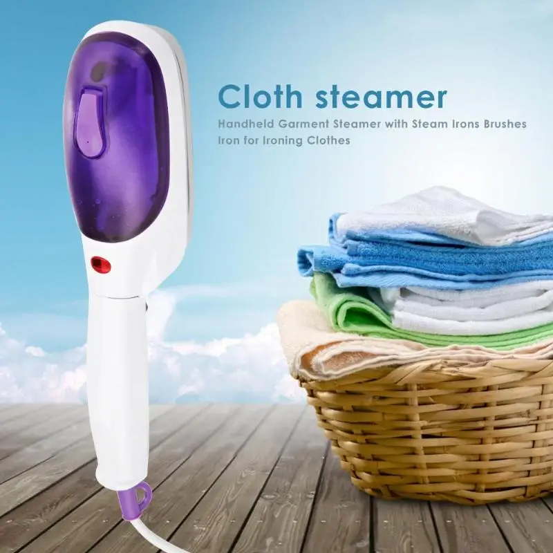 Household Mini Handheld Garment Steamers with Steam Irons Brushes Iron