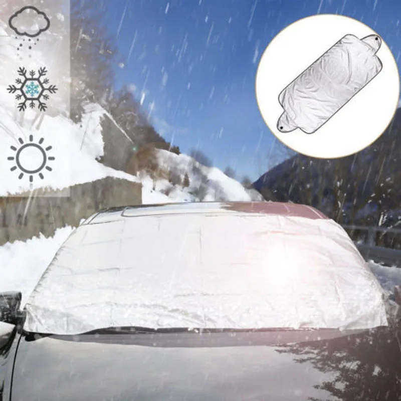 New Style Auto Windshield Snow Cover Magnetic Waterproof Car Ice Frost Sunshade Protector Snow Cover