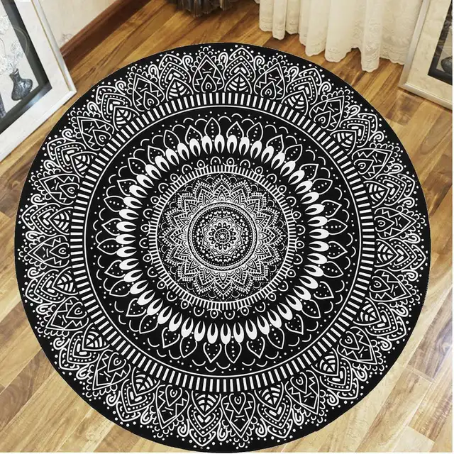 Special Price 4 Sizes Nordic Carpets Floor Rug Round Mat for Living Room Chair Table Kids Play Game Carpet Prayer Yoga Bedroom Home Decoration