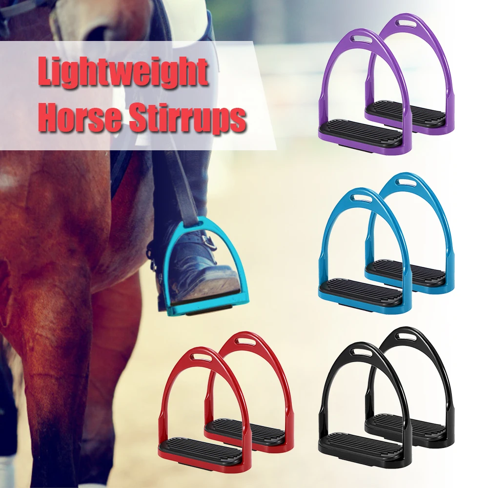 

Horse Riding Stirrups Flex Aluminum Horse Saddle Anti-skid Horse Pedal Equestrian Safety Equipment