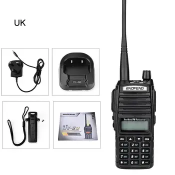 

Outdoor BF-UV82 Military Walkie-Talkie Keyboard Handheld Walkie-Talkie Outdoor High-Power Dual-Frequency Camping Adventure Talk