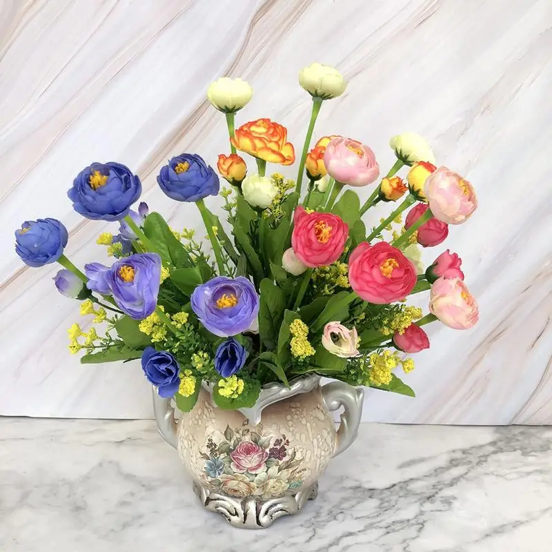 Simulation Rose Artificial Flower New Bouquet Wedding Party Accessories