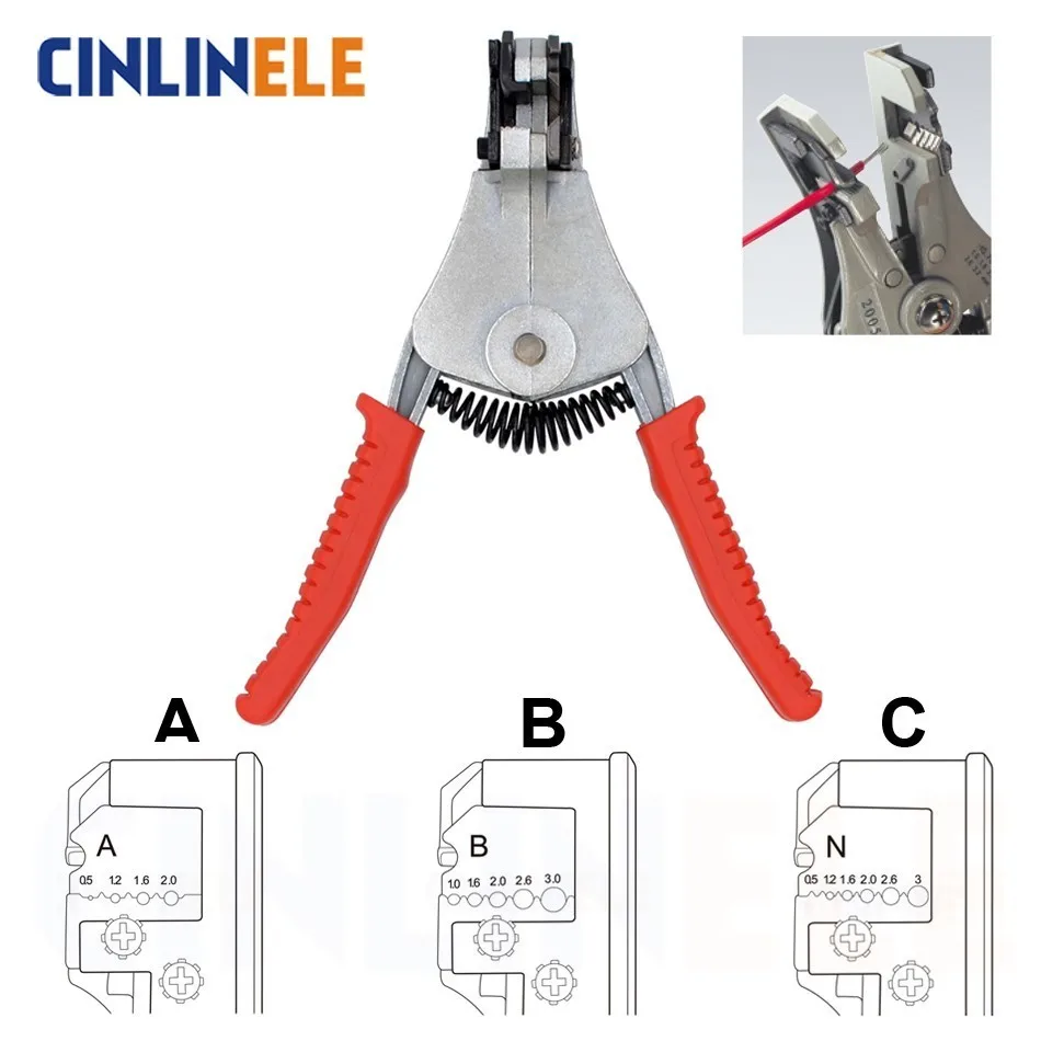 

Stripping Pliers Automatic Cutter Cable Scissors Wire Stripper Tool Multitool Precision High Quality