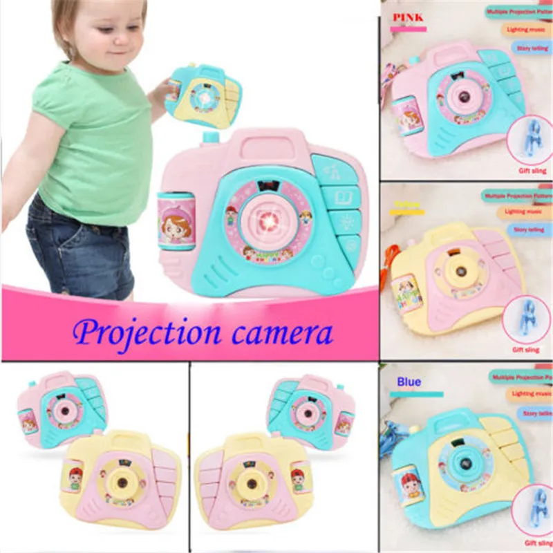 

Kids Toy Camera Projector Projection Learning Educational Animal Baby Child Gift