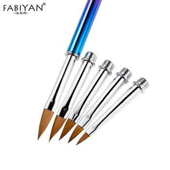 

3/5/5 in 1/set Nail Art Detachable Extension Builder Drawing Pen Painting Line Brush Acrylic Carving UV Gel Manicure Tool