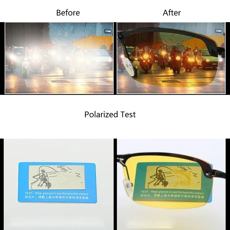 Aoron для водителей, ночного видения очки антибликовые солнцезащитные hd-очки Для женщин Для мужчин очки ночного видения для вождения очки с держателем линз видение Nocturna