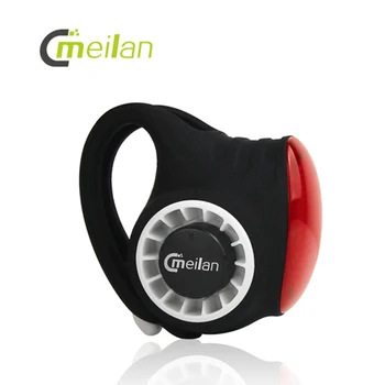 

MEILAN USB Rechargeable Bike Light Cycling LED Wireless Bicycle Alarm Bell Anti-theft Alarm IPX6 Waterproof Bicycle COB Light