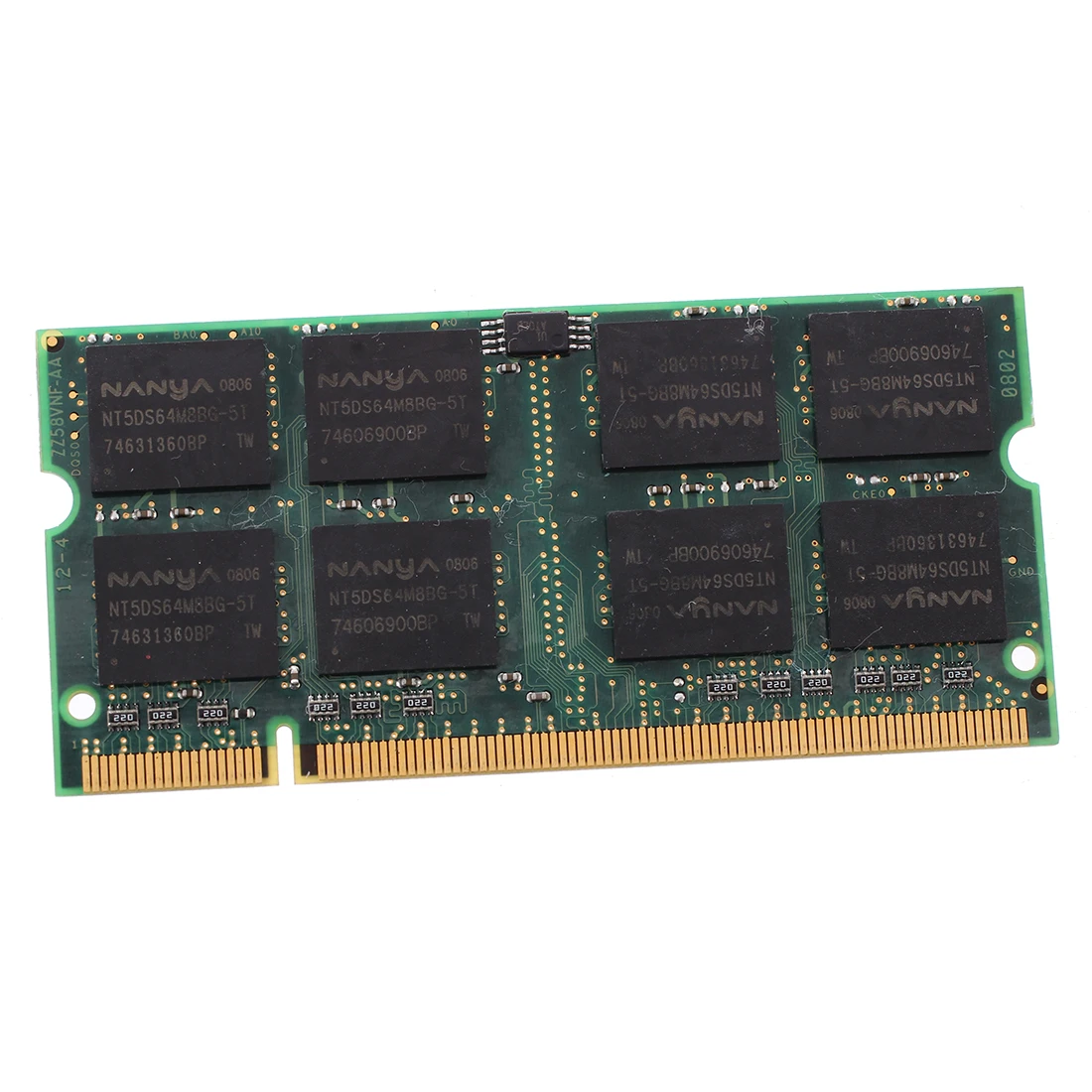 Оперативная память 1 Гб PC2100 DDR CL2.5 DIMM 266 МГц 200 контактный ноутбук|Оперативная